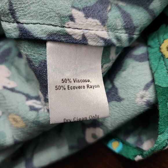 The Kit Cobie Shirtdress Green Primrose Size 12 - Picture 5 of 7